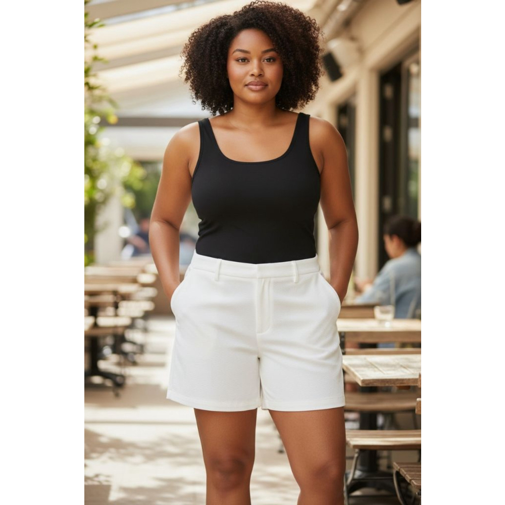 Walter Hagen White Bermudas Shorts Size 10